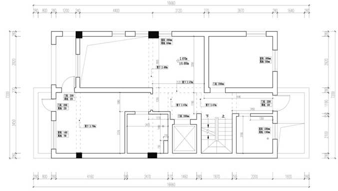 上海尚層別墅裝修君悅灣墅邊套二層設計改造方案_3