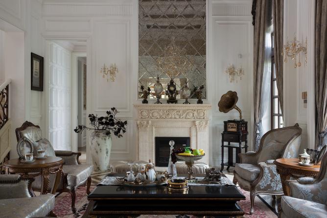 上海尚層別墅裝修君悅灣墅邊套二層設計改造方案_6