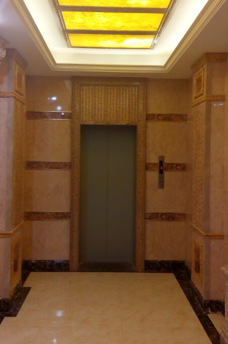 電梯門套裝飾材料新品上市仿大理石石塑線條電梯門套配套專用（圖）_2