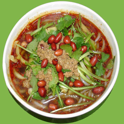 西單曉富酸辣粉如何加盟_1