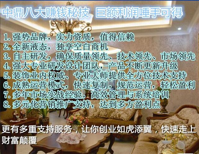 中鼎墻藝加盟 滾滾財富 源源不斷_1