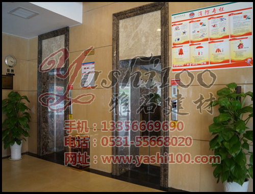 山東大理石電梯門套（圖）_3