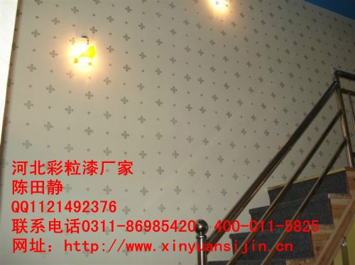 液體壁紙施工效果無與倫比的漂亮_1