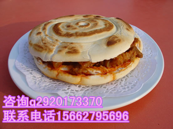 青島肉夾饃技術(shù)培訓(xùn)濟(jì)南臘汁肉夾饃加盟_1