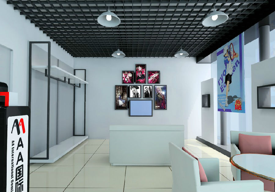 動漫連鎖店是怎么做形象設(shè)計(jì)的——AA國際動漫_1