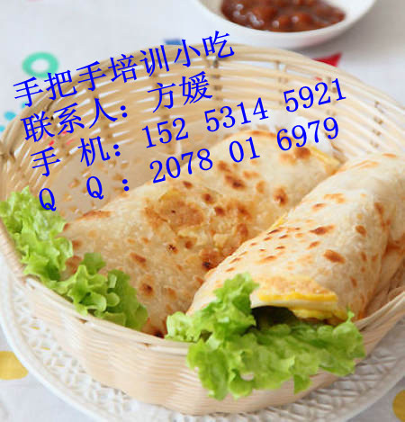 濟南雞蛋灌餅加盟江蘇學正宗雞蛋灌餅早餐配方_1