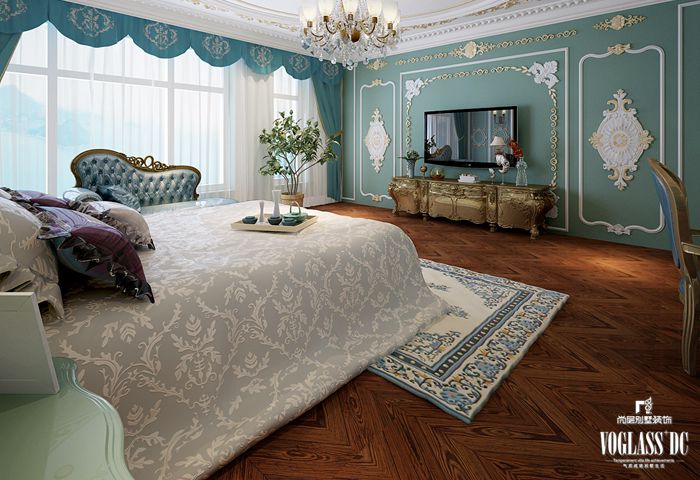 上海尚層別墅裝修上海綠城玫瑰園田園風格_7