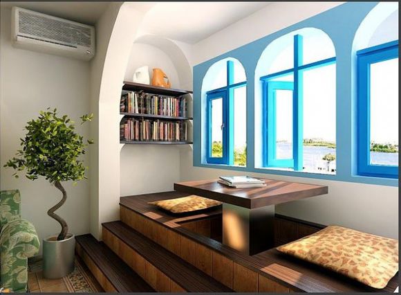 揚子地板——裝一個浴滿天光的陽臺（圖）_1