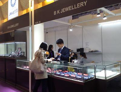 BK Jewellery参加2015 上海国际珠宝首饰展览会（图）_1