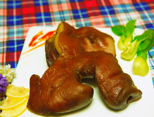 那里教熟食的做法 鹵豬頭肉配方 濟(jì)南加盟豬頭肉豬下貨_2