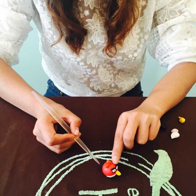 憤怒的小鳥陶指藝DIY軟陶創(chuàng)意手工教程_4