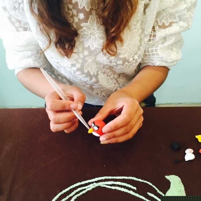 憤怒的小鳥陶指藝DIY軟陶創(chuàng)意手工教程_5