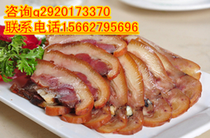 山東鹵豬頭肉的做法培訓學習豬下貨熟食配方_1
