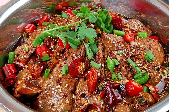 干鍋鴨頭培訓(xùn)干鍋鴨頭加盟干鍋鴨頭的做法_1