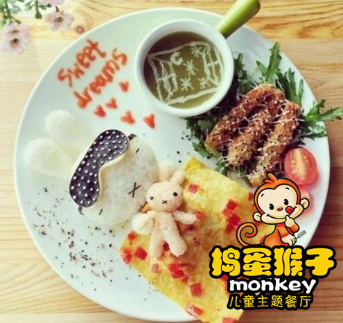 捣蛋猴子的餐厅捣蛋猴子儿童主题餐厅（图）_2