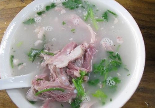 白湯羊肉湯熬制技術 開個單縣羊湯館_1