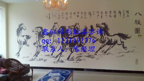 河南3D彩粒漆加盟需要什么怎么加盟鑫似錦彩粒漆_1