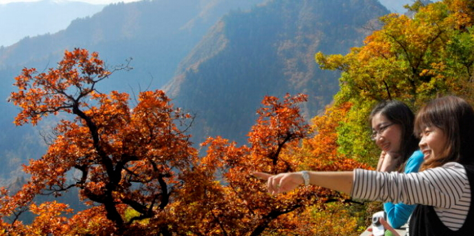 奧庫(kù)戶(hù)外運(yùn)動(dòng)之看：興隆山金秋紅葉旅游節(jié)（圖）_4