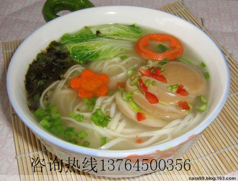 上海面館特色加盟!一對一教學_1