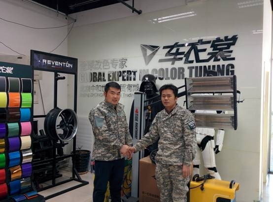 來特威劃痕快修安徽亳州加盟商學(xué)員培訓(xùn)完畢獲總部認(rèn)可_1