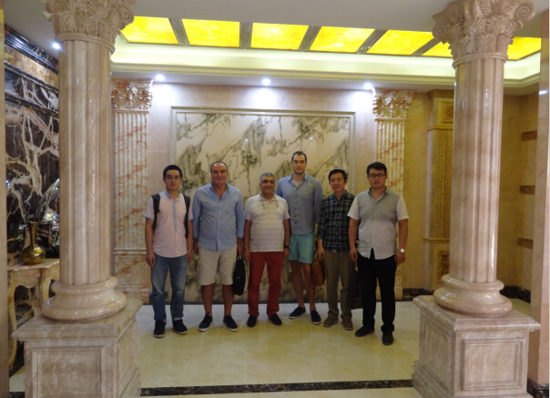 砳昌石塑線條享譽全國走向世界成為仿大理石行業(yè)的領(lǐng)頭羊（圖）_1