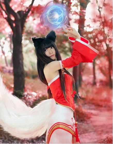 不容錯(cuò)過的COS：國內(nèi)清純御姐COS狐貍_4