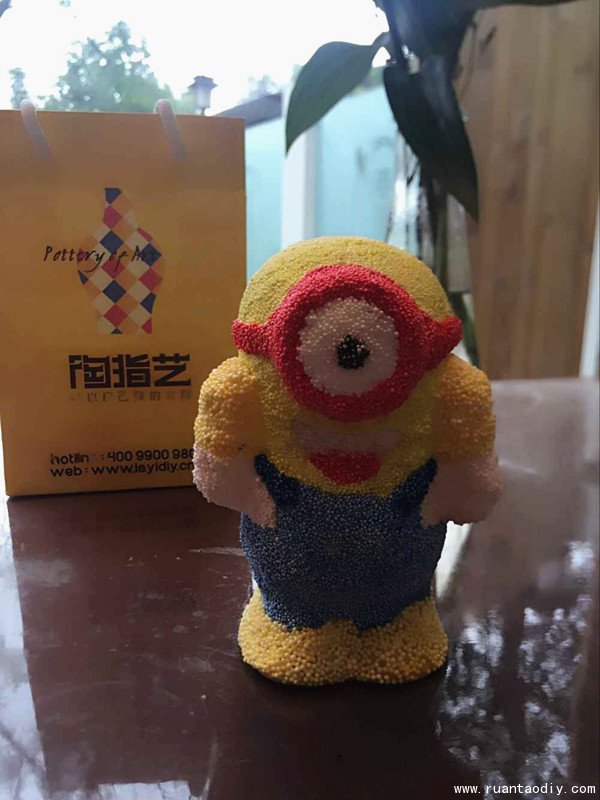 創(chuàng)業(yè)新點(diǎn)子手工創(chuàng)意珍珠泥卡通公仔新品上市（圖）_1