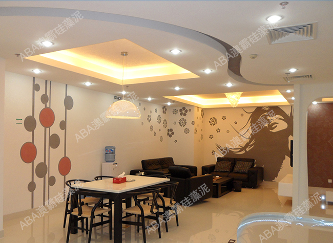 澳霸硅藻泥餐廳背景墻,讓這個(gè)圣誕節(jié)更加溫馨_1