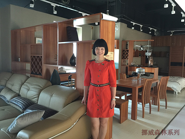 伊百麗邱海瓊：全屋定制市場前景樂觀（圖）_1