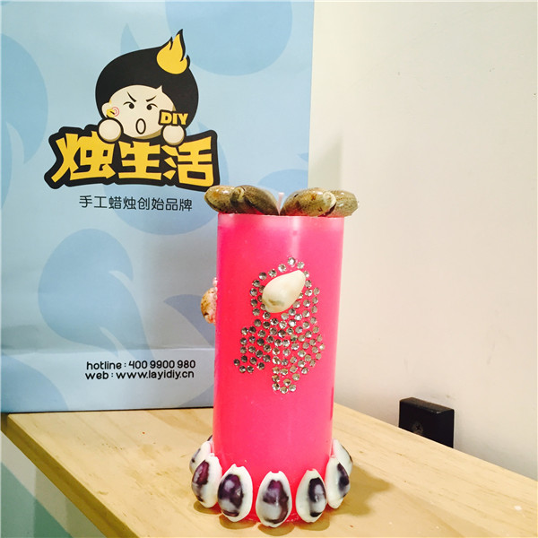 DIY手工店粉嫩嫩夢幻海洋家居蠟燭上市啦?。▓D）_2