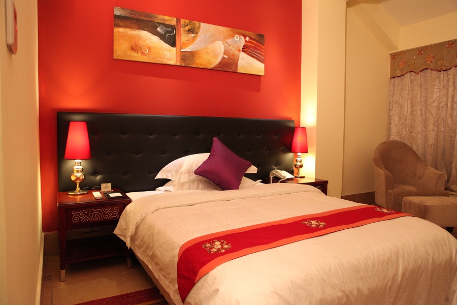 重慶屋頂頂城市江景酒店大床房B （圖）_1