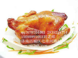 学习童子鸡做法济南油炸香酥童子鸡技术（图）_1