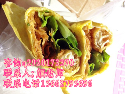 煙臺(tái)雜糧煎餅培訓(xùn)班日照教早餐煎餅的做法_1