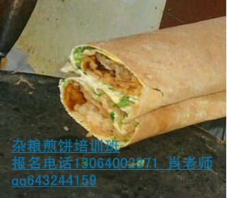 山東雜糧煎餅脆皮做法學(xué)習(xí)雜糧煎餅果子制作配方_1