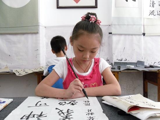 郑州儿童硬笔书法学习（图）_1