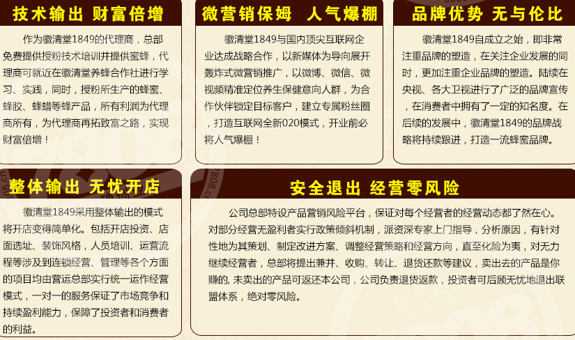 徽清堂蜂蜜加盟费多少钱,徽清堂加盟连锁火爆招商_5