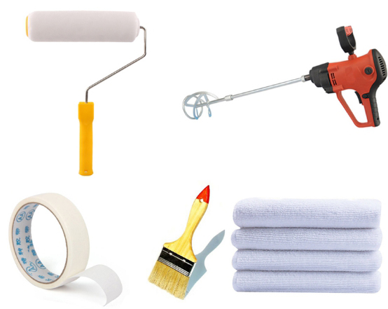 硅藻泥施工步驟 藍(lán)天豚水性硅藻泥施工工藝（圖）_2