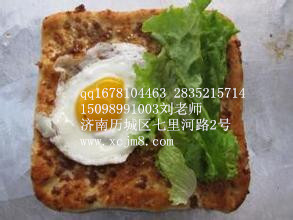 煙臺土掉渣燒餅加盟菏澤培訓香酥掉渣餅做法_1