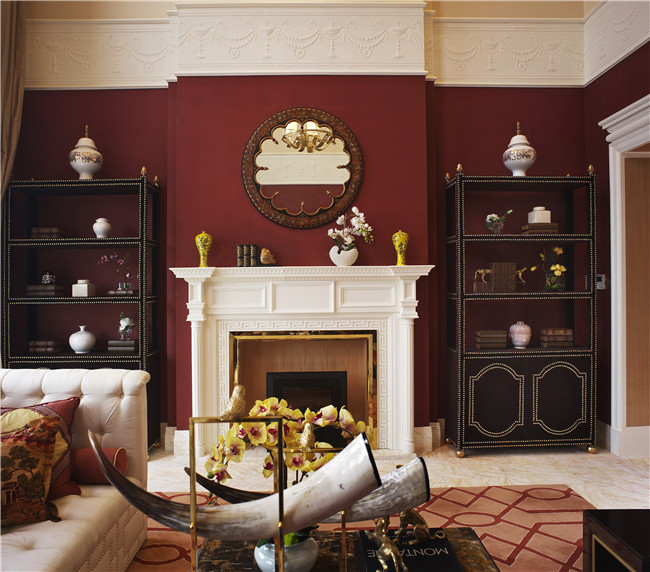 【天津別墅裝修設(shè)計】--銳林作品,復(fù)地溫莎堡—新東方裝飾主義_1