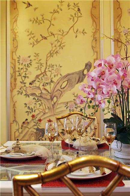 【天津別墅裝修設(shè)計】--銳林作品,復(fù)地溫莎堡—新東方裝飾主義_4