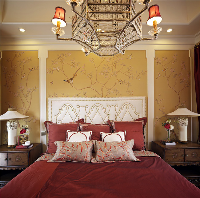 【天津別墅裝修設(shè)計】--銳林作品,復(fù)地溫莎堡—新東方裝飾主義_6