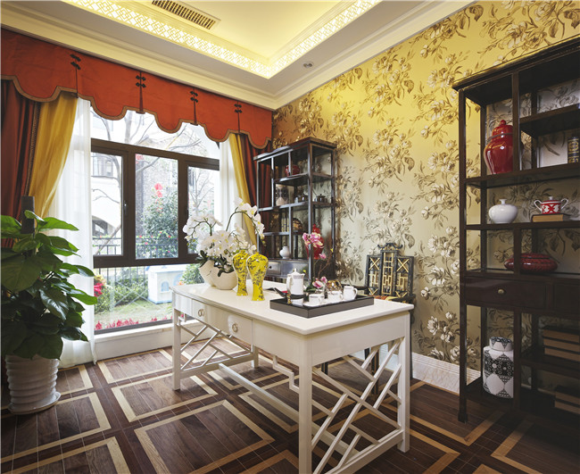 【天津別墅裝修設(shè)計】--銳林作品,復(fù)地溫莎堡—新東方裝飾主義_10