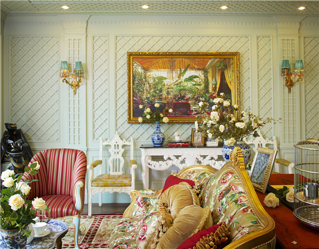 【天津別墅裝修設計】--銳林作品,紅磡領事郡－法式_6