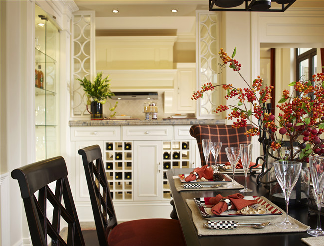 【天津別墅裝修設(shè)計(jì)】--銳林作品,霞光道5號(hào)-美式_5