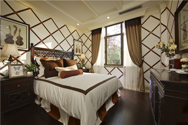 【天津別墅裝修設(shè)計(jì)】--銳林作品,霞光道5號(hào)-美式_8