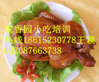 滨州油炸童子鸡技术培训济南香酥童子鸡做法加盟（图）_2