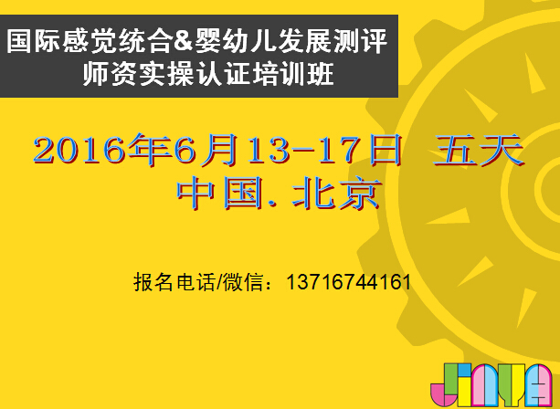 感統(tǒng)測評師認證培訓_1