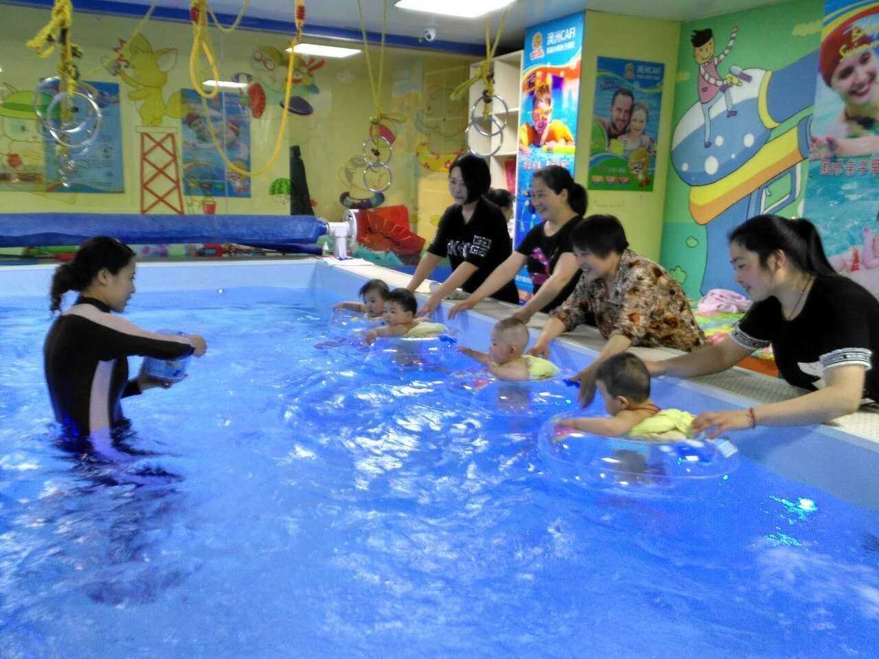 山西陽泉嬰幼兒游泳館加盟哪家好_1