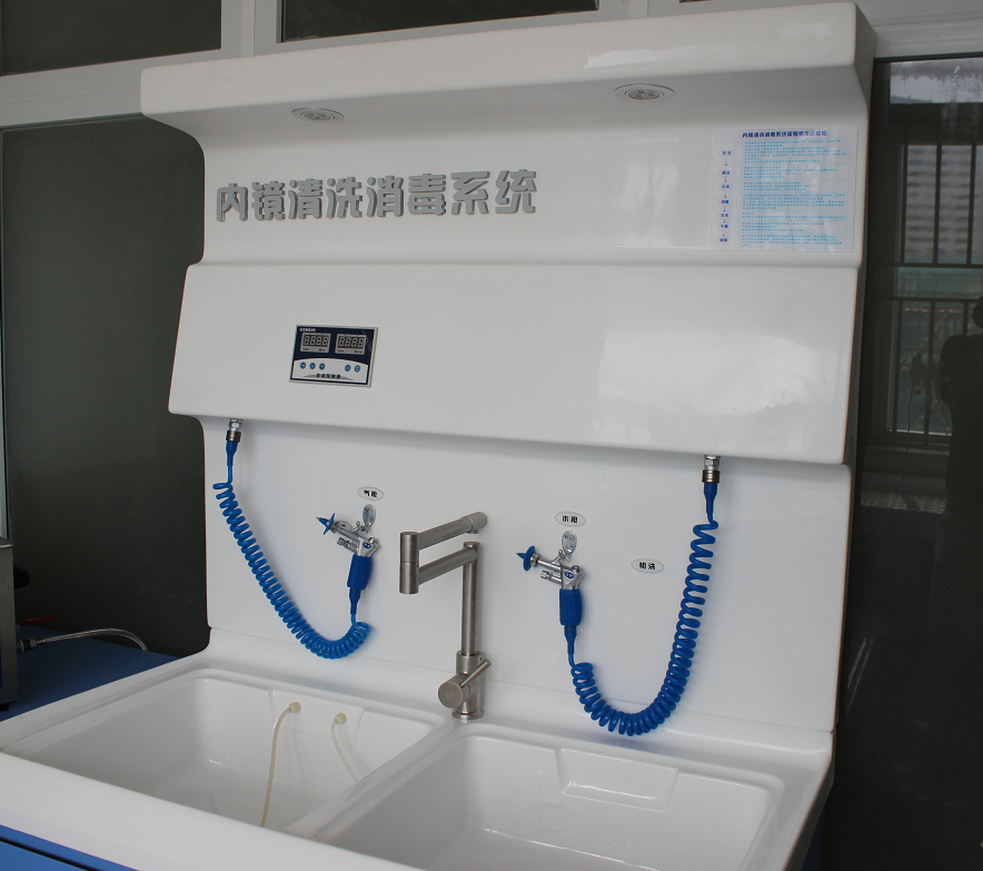 深圳市妇幼保健院胃镜室内镜清洗消毒系统巡访（图）_2