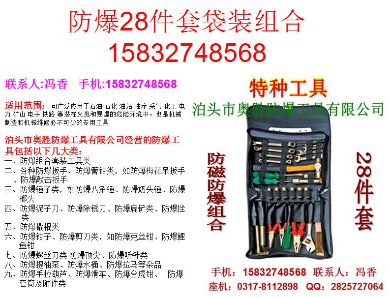 河南EX-ASZHKSQX19/28/36/47/50防爆礦山搶險(xiǎn)專用組合工具_(dá)2